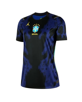 Billige Fotballdrakt Brasil Replika Bortedrakt Dame VM 2026 Kortermet Billige Fotballdrakt Brasil Replika Bortedrakt Dame VM 2026 Kortermet